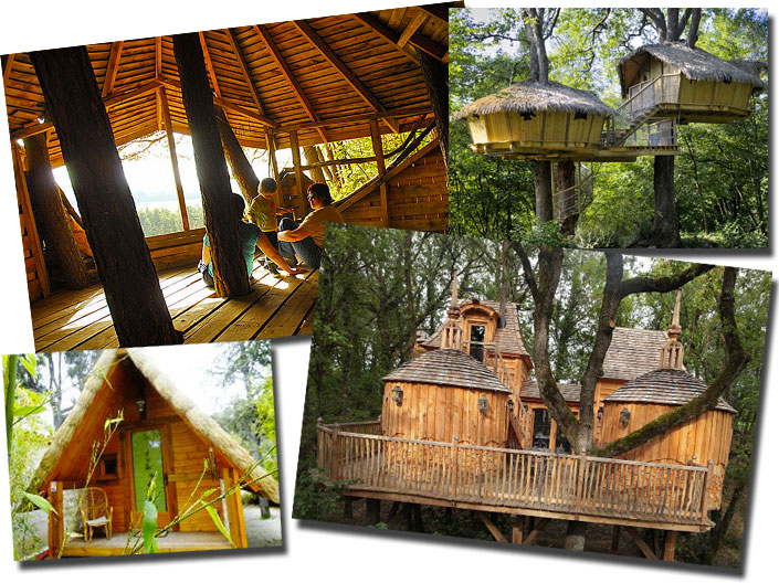 Le Mag Camping - Cabanes perchées dans les Arbres
