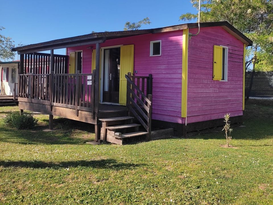 l'Olivier - Châlet - Chalet 4 personnes - Eco "Framboise" 2 chambres