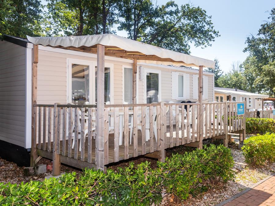 Bijela Uvala - Mobil home - Mobilhome 6 personnes - Comfort | 3 Ch. | 6 Pers. | Terrasse surélevée | Clim.