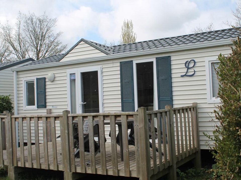 Camping de la Baie - Mobil home - Mobilhome 4 personnes - MH Confort terrasse non couverte