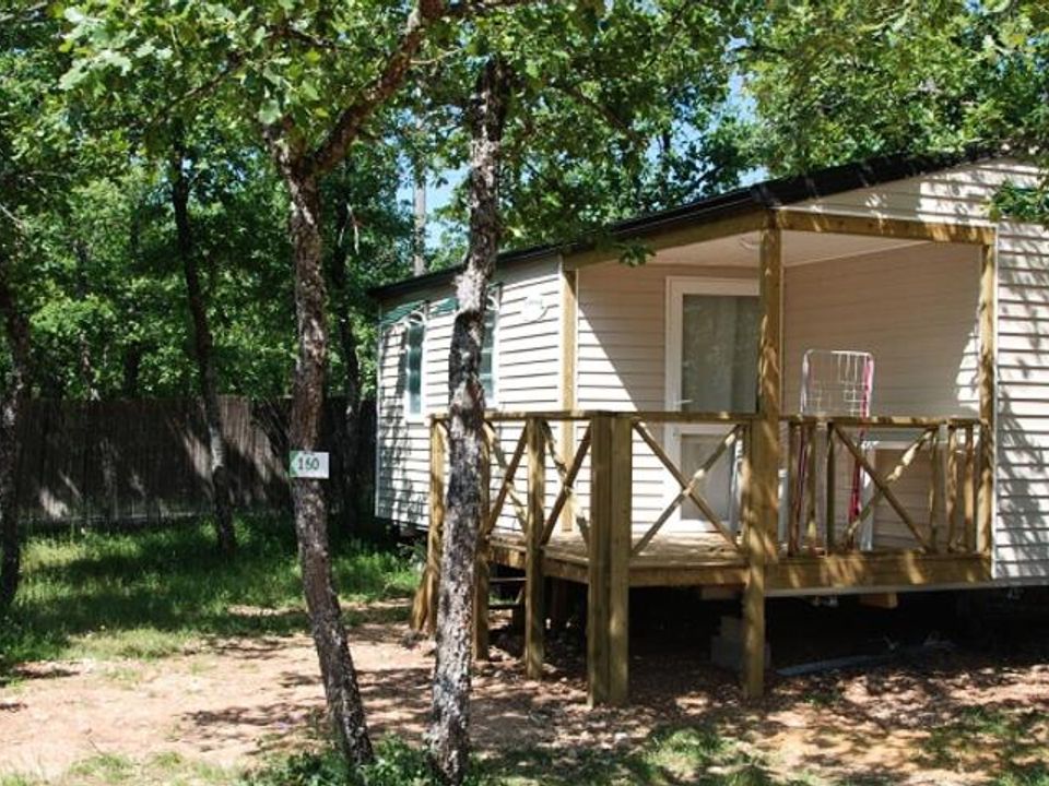 Domaine des Chênes Blancs - Mobil home - Mobilhome 5 personnes - Mobil-home Confort+ 3 Pièces 5 Personnes Climatisé