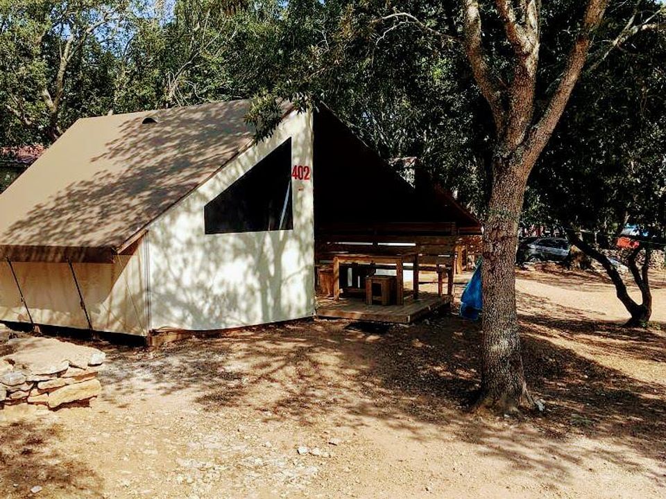 Campo di Liccia - Bungalow - Bungalow toilé 4 personnes - 2 chambres - sans sanitaires