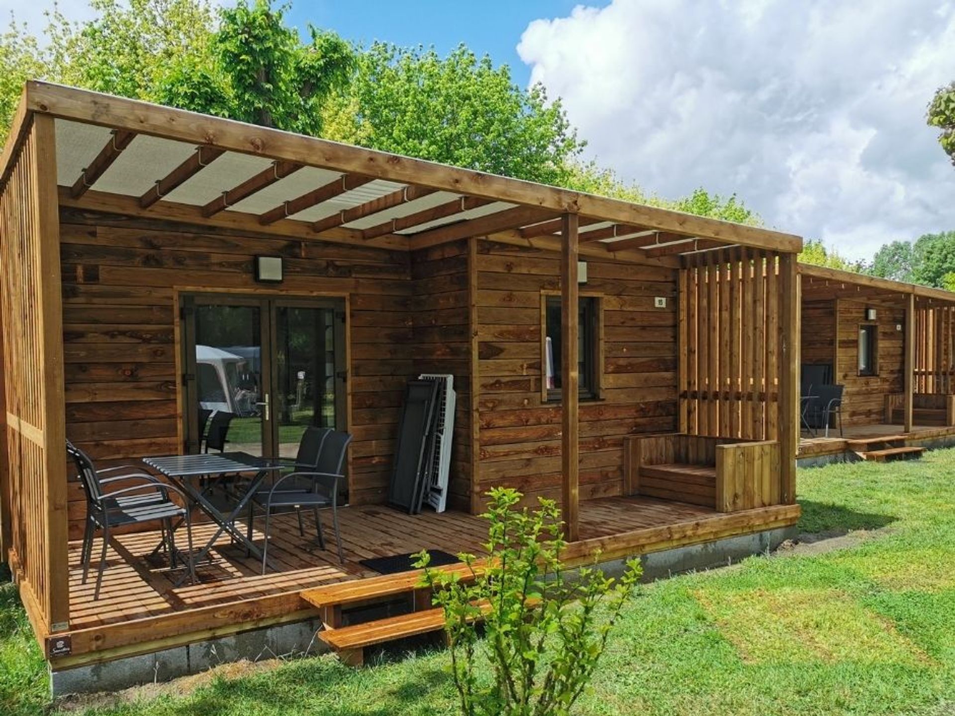 La Venise Verte - Châlet - PREMIUM 39m² (2 chambres) dont terrasse couverte + TV