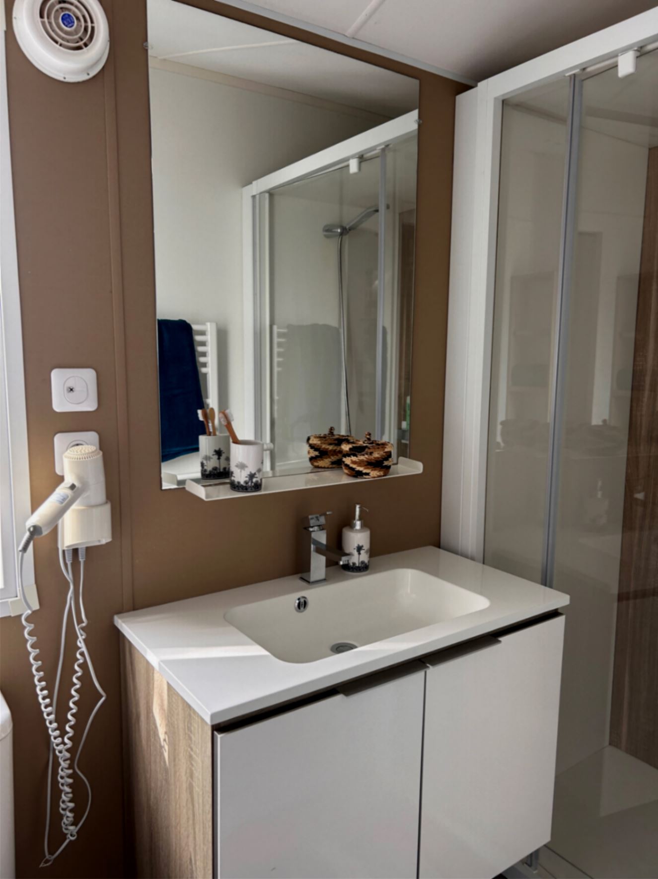 Camping Club Les Brunelles - MS Vacances - Mobil home - 6p - Cottage Génoa CONFORT climatisé