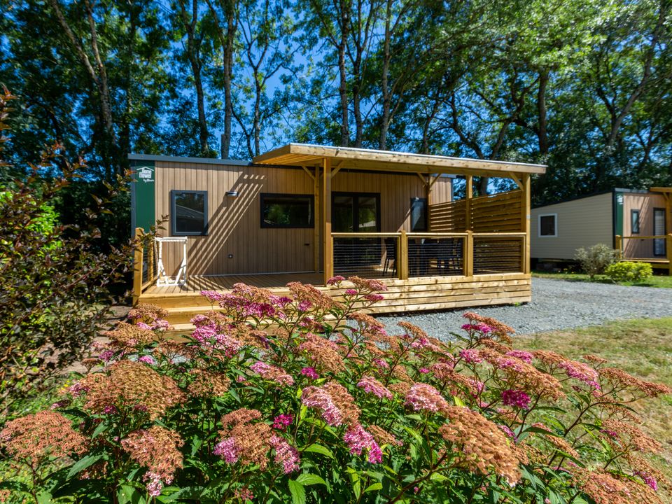 Les Granges - Mobil home - Mobilhome 6 personnes - Homeflower Premium 35m² (3 chambres) + terrasse couverte
