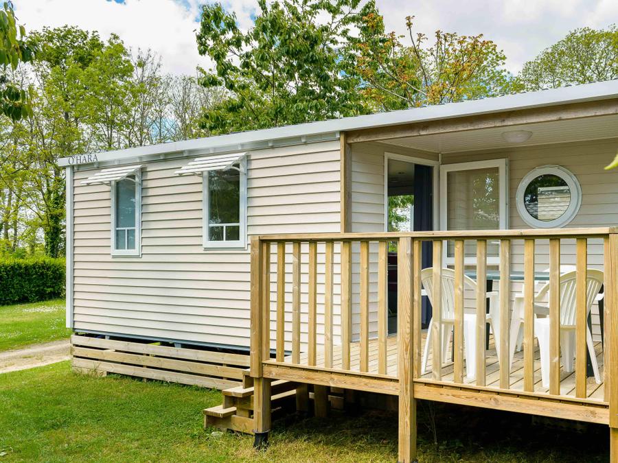 Le Kergariou - Mobil home - Mobilhome 4 personnes - Mobil-home Lancelot Standard 25m² (2 chambres) + terrasse semi couverte 4 pers