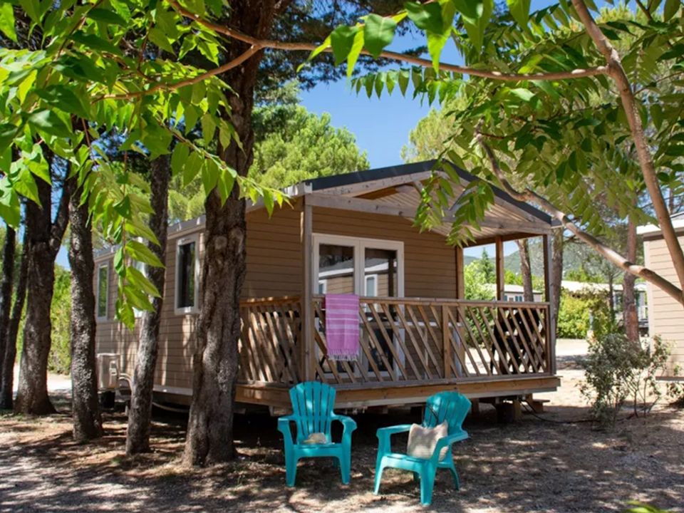 Les Hautes Prairies - Mobil home - Mobilhome 4 personnes - Panoramique - 24m² - 2 chambres