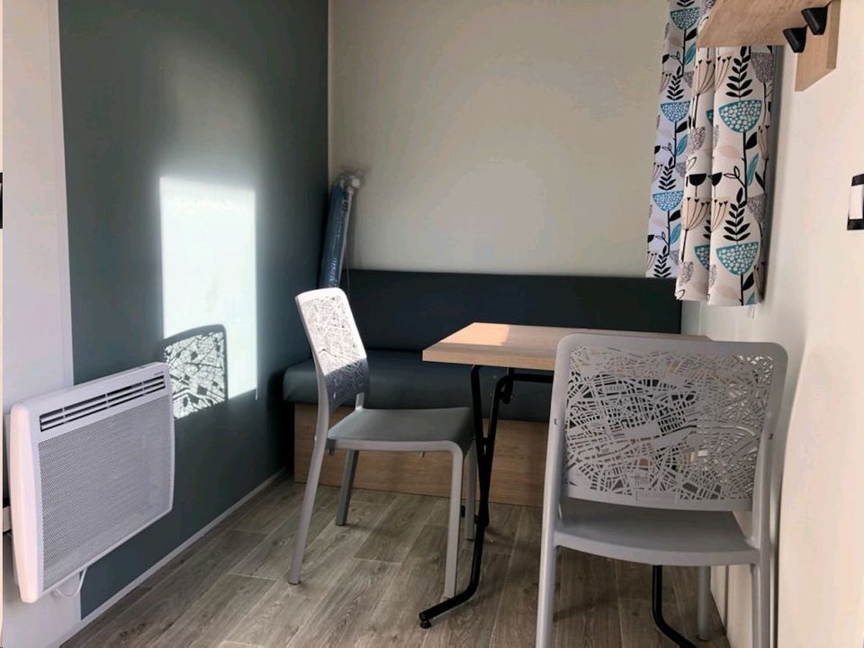 Loire et Châteaux - Mobil home - Mobilhome 2 personnes - Camp Hôtel 25m² (1 chambre)