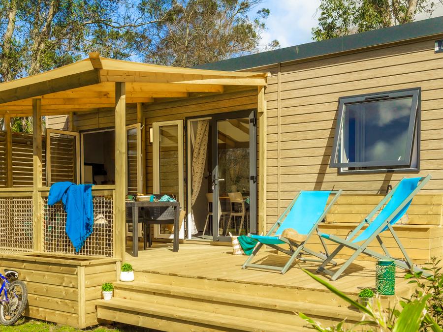 Domaine de Bel Air - Mobil home - Mobilhome 6 personnes - Mobil-home Select TV LV Plancha - 2 chambres - 4/6 personnes