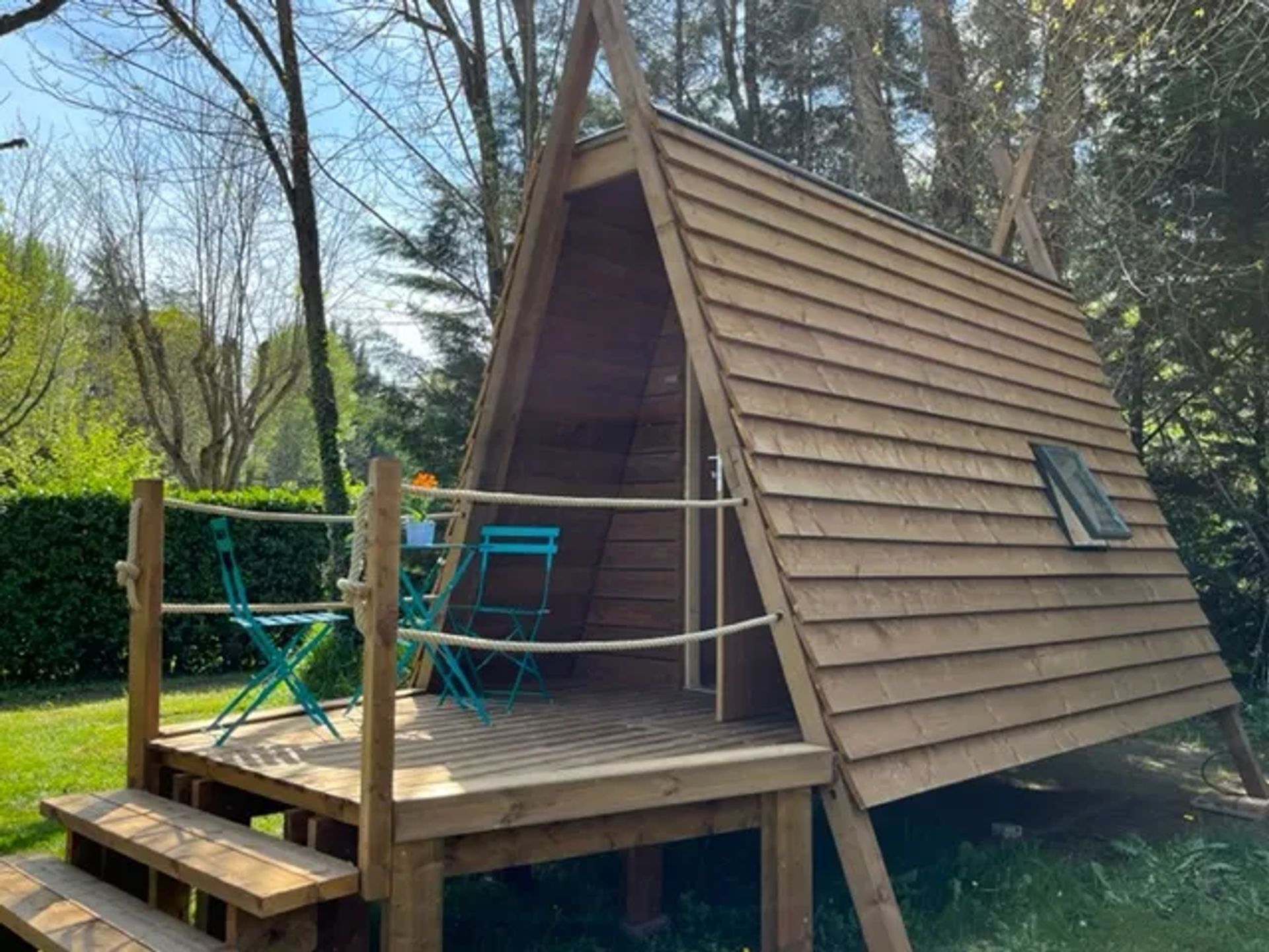 Les Granges - Mobil home - Cabadienne - Tente bois 6 m²