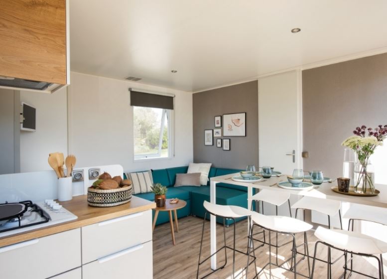 Les Ajoncs d'Or - Mobil home - Mobil-home Mahana 6 personnes 3 chambres 2 sdb