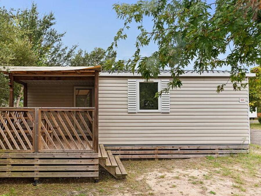 L'Orangeraie - Mobil home - Mobilhome 4 personnes - Mobil-home | Comfort | 2 Ch. | 4 Pers. | Terrasse simple | Clim.