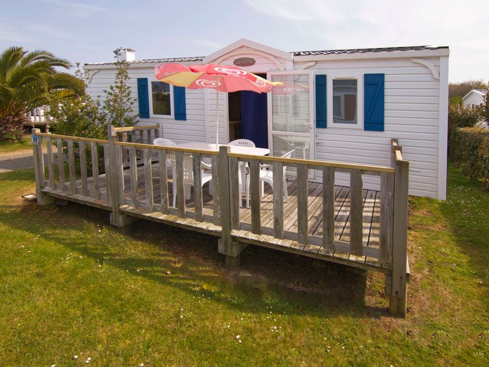 Le Mat - Mobil home - Mobilhome 4 personnes - Standard 27m² - 2 chambres - terrasse