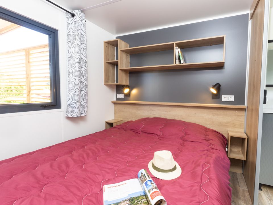 Le Ventoulou - Mobil home - Mobilhome 6 personnes - Cottage Select TV LV Clim - 3 Ch / 2 Salles d'eau - 6 pers.