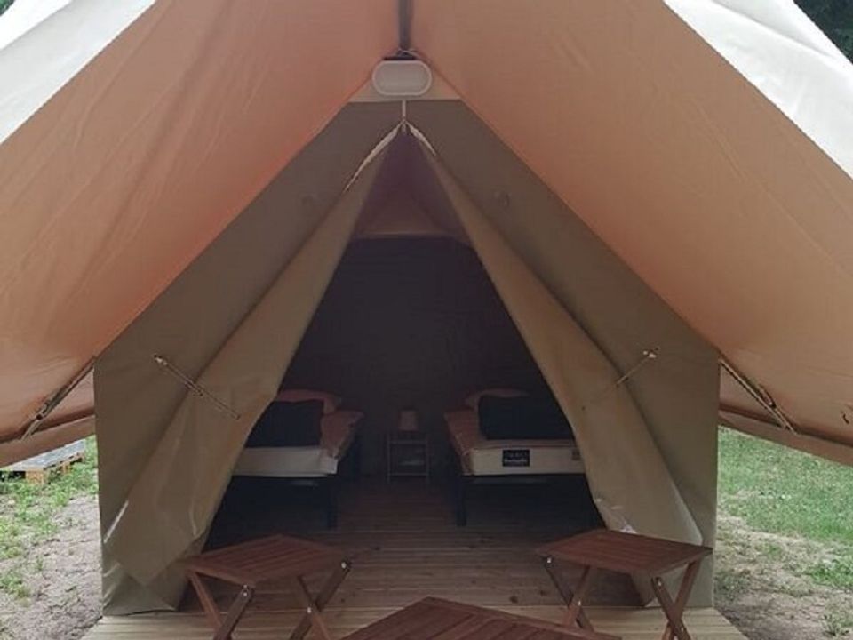 L'isle Aux Moulins - Tente meublée - Tente 2 personnes - CANADA TRECK 1Ch 2pers