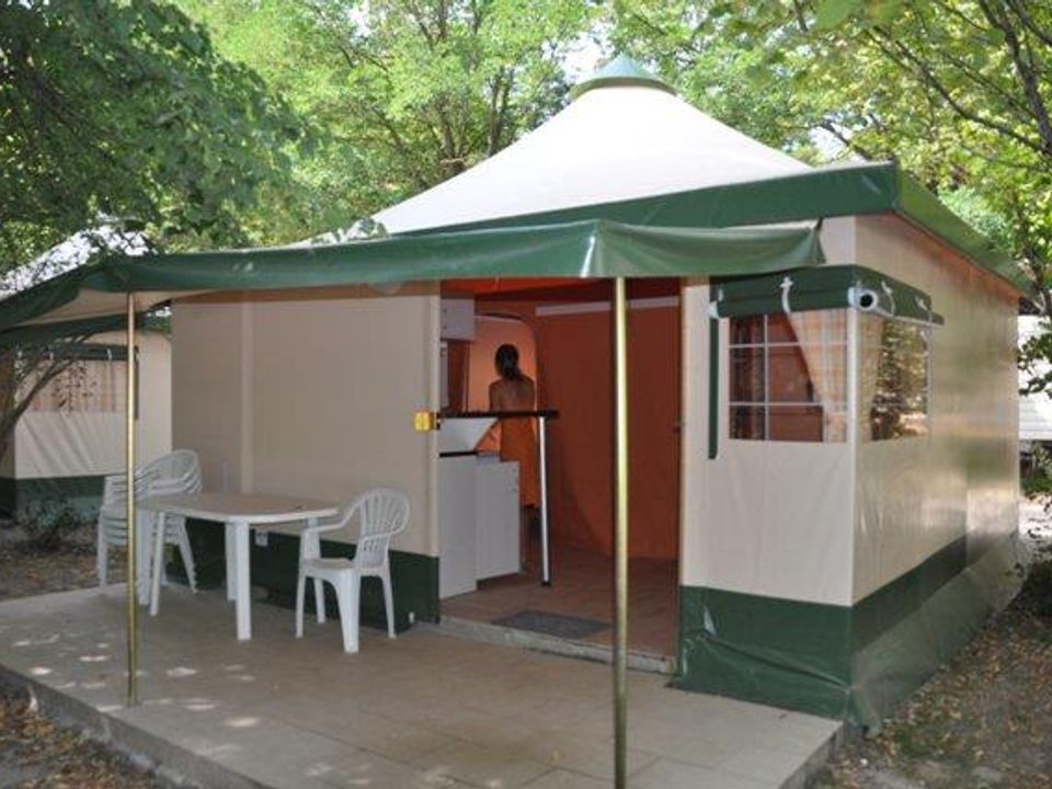 Le Moulin du Pont d'Aliès - Tente meublée - Tente 5 personnes - Pagan
