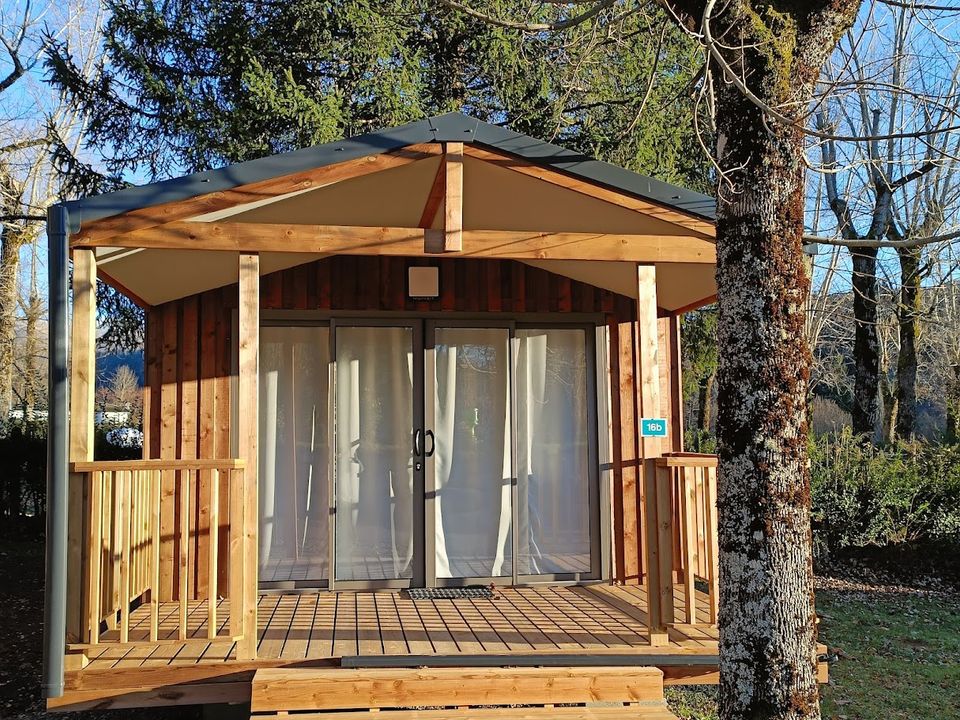 Camping la Marmotte - Mobil home - Mobilhome 4 personnes - BERGAME 812 TI 2025