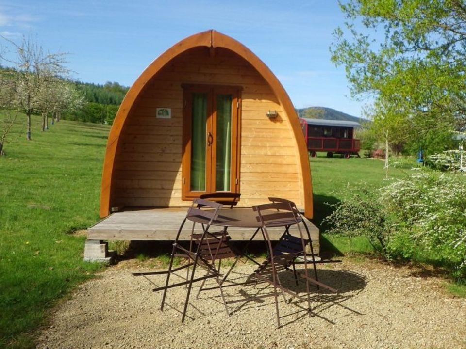 Village des Monédières - Mobil home - Insolite 2 personnes - CABANE LE POD sans sanitaires