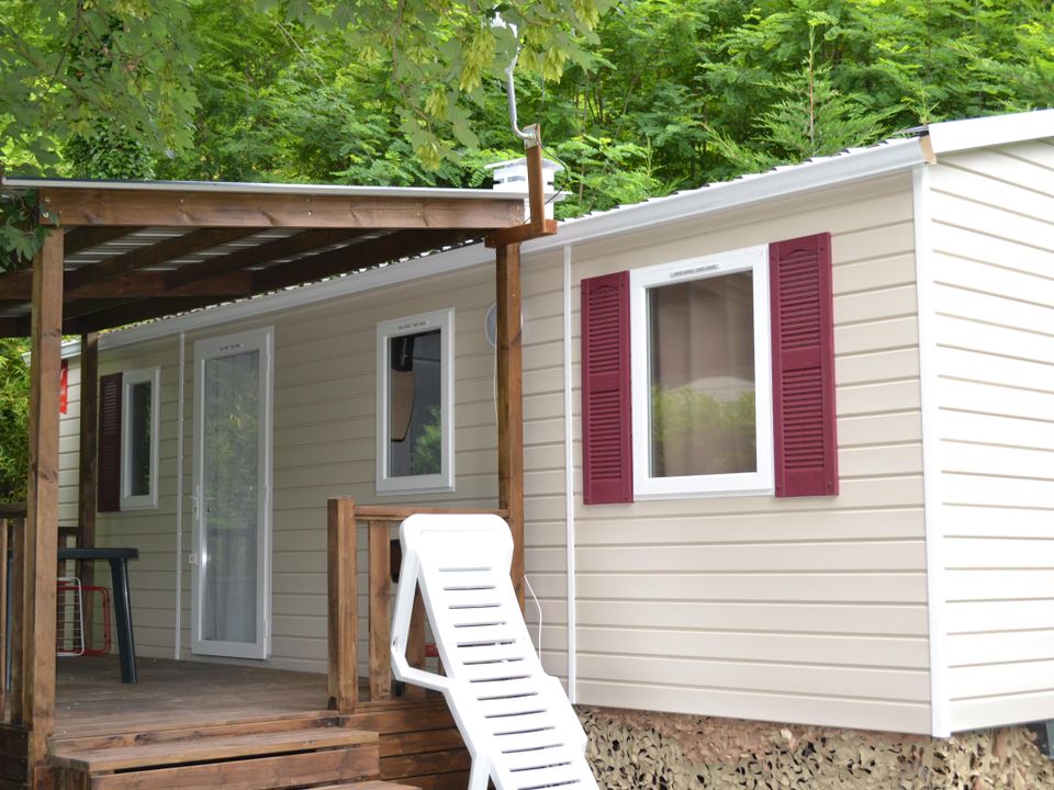 Le Barutel - Mobil home - Mobilhome 6 personnes - Mobil-home 3 chambres + terrasse couverte