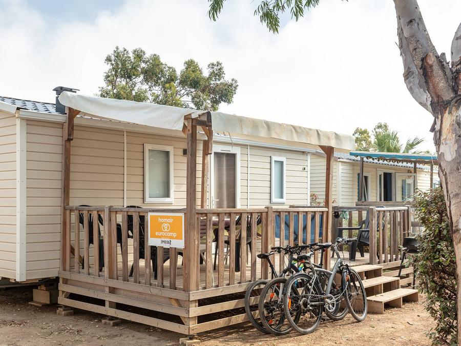Castell Montgri - Mobil home - Mobilhome 4 personnes - Comfort | 2 Ch. | 4 Pers. | Terrasse simple | Clim.