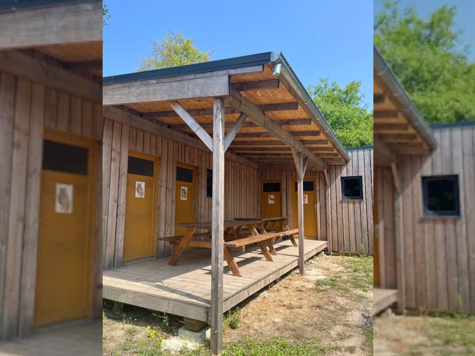 La Faloise - Mobil home - Chambre 1 personne - Lit en dortoirs