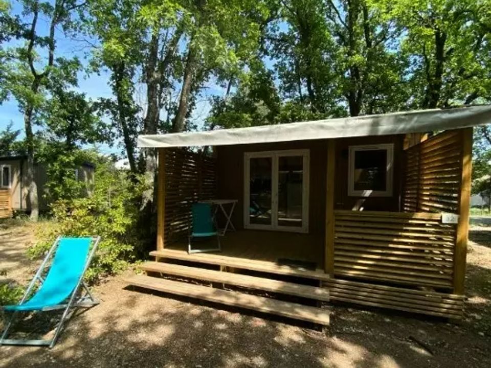 Domaine des Chênes Blancs - Mobil home - Mobilhome 2 personnes - Premium 2 Pièces 2 Personnes Climatisé + TV