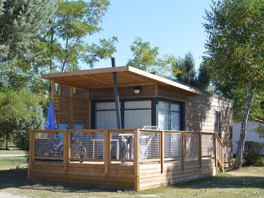 Ile de la Comtesse - Mobil home - Mobilhome 4 personnes - Bois Atlantis Péniche 29m² 2 chambres 2018