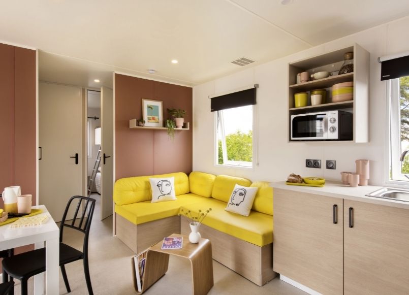 Les Ajoncs d'Or - Mobil home - Mobil-home Confort+ 8 personnes 4 chambres 2 sdb