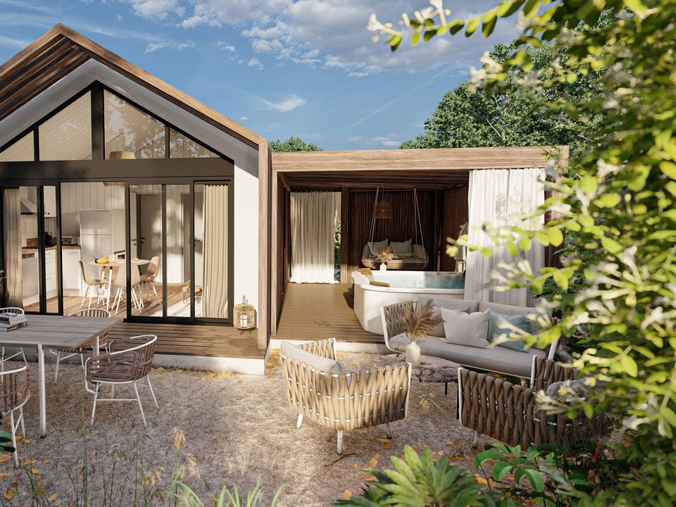 La Forêt - Villa - Villa 5 personnes - Bois Marin - spa