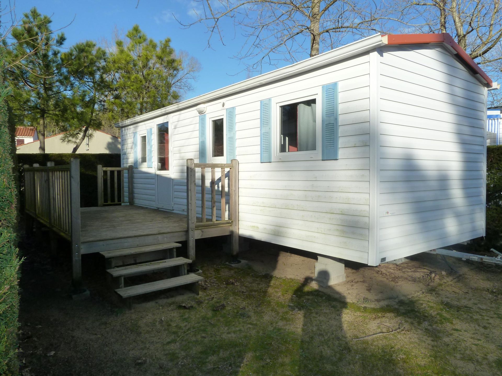 Les Samaras - Mobil home - ECO TERRASSE NON COUVERTE