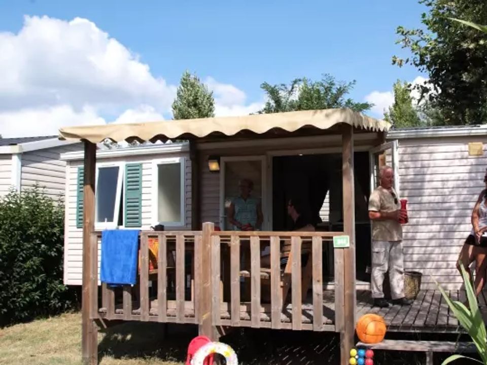 La Vallée du Paradis - Mobil home - Mobilhome 6 personnes - Mobil Home Colorado 3 Pièces 4/6 Personnes Climatisé + TV