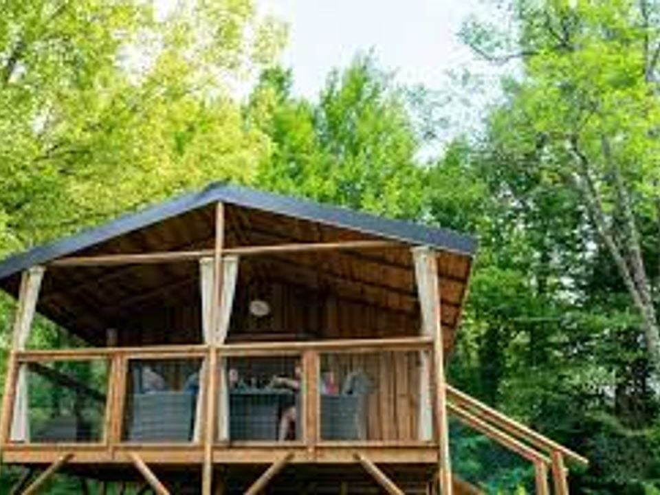 Camping du Lac - Lodge - Lodge 6 personnes - Ecolodge Premium