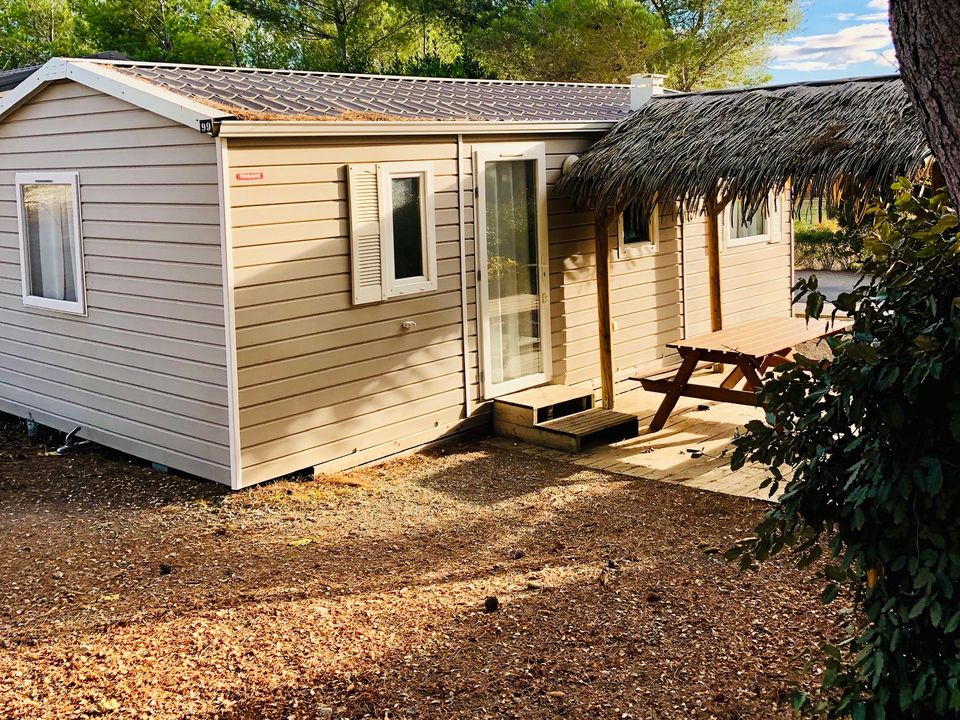 La Grange Neuve - Mobil home - Mobilhome 6 personnes - CONFORT FAMILY Côté Jardin 6 pers.