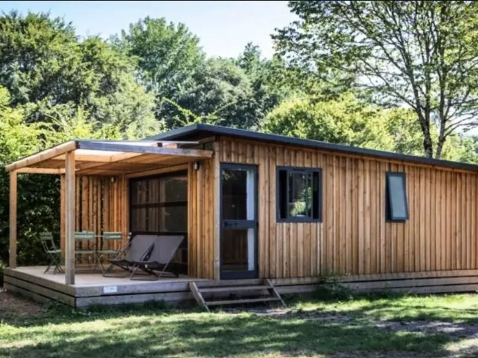 Le Lubéron - Mobil home - Mobilhome 5 personnes - Cottage Pantaïa 3 Pièces 5 Personnes Climatisé + TV + Jacuzzi