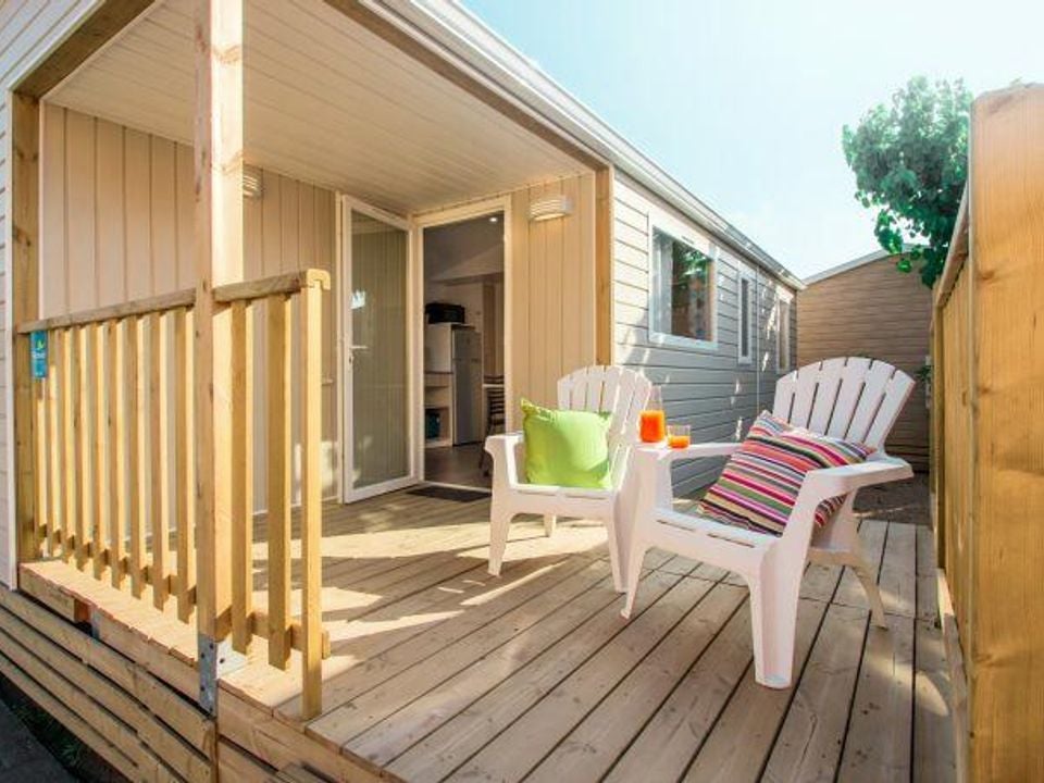 Le Lagon - Mobil home - Mobilhome 8 personnes - Mobil Home Evolution 4 Pièces 6/8 Personnes Climatisé + TV