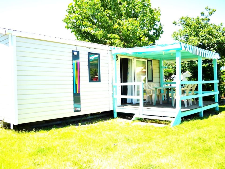 Le Sable d'Or - Mobil home - Mobilhome 4 personnes - Mobil-home PRIVILEGE - 2 chambres 25 m² 4 pers