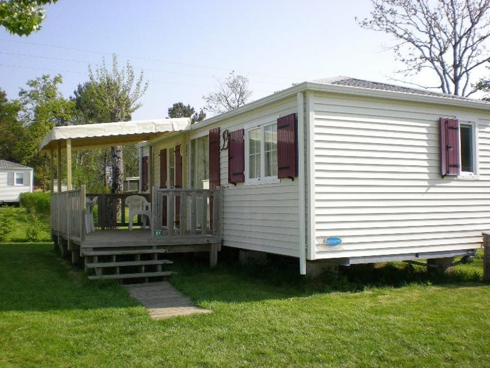 Entre Terre et Mer - Mobil home - Mobilhome 4 personnes - Mobil home Privilège (2 chambres)
