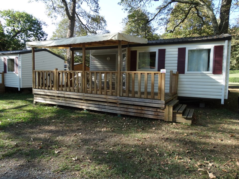 A l’Ombre des Tilleuls - Mobil home - Mobilhome 4 personnes - Mobil Home 2 chambres Argent (Trigano)