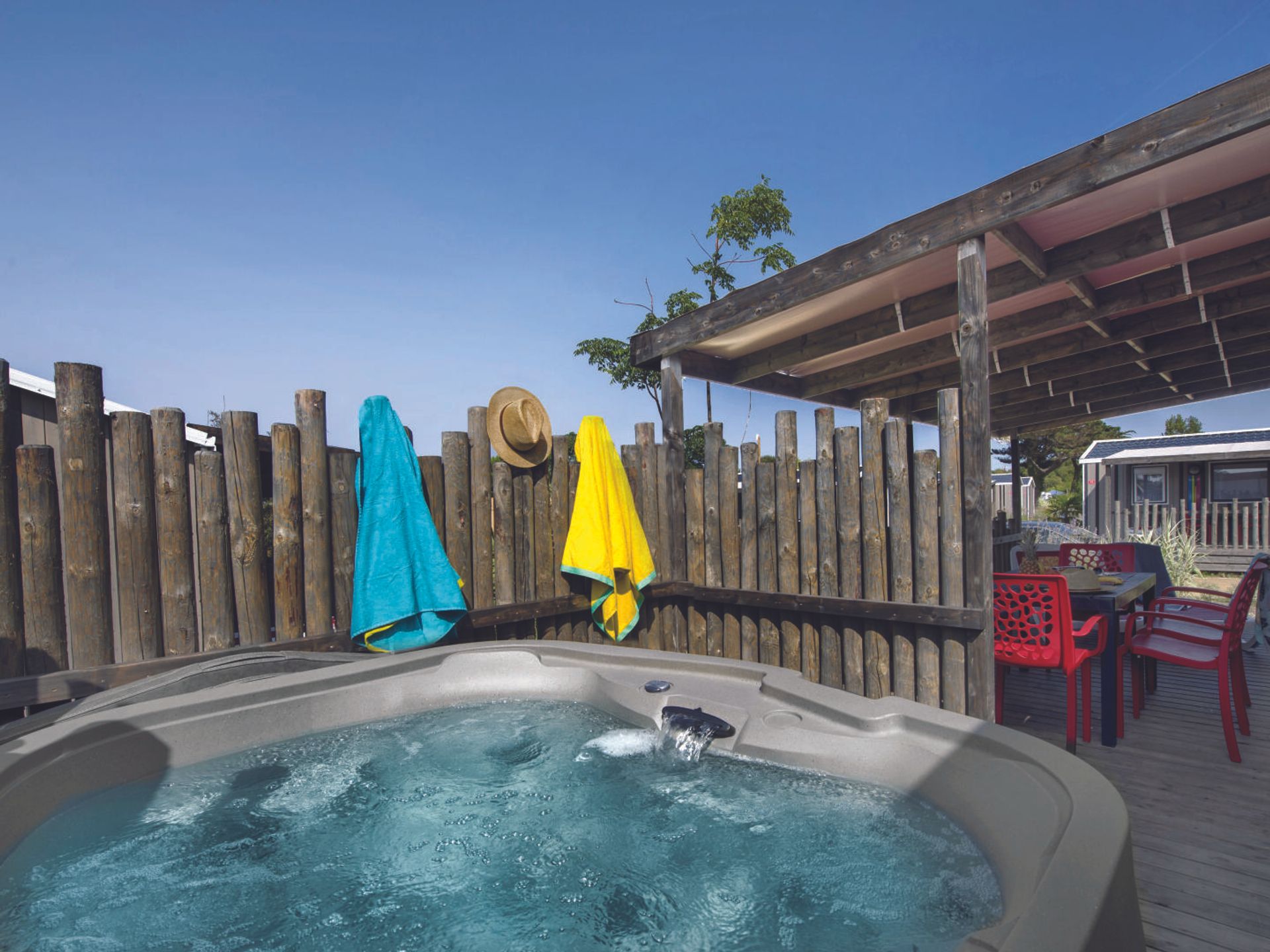 Le Bel Air - Mobil home - Duo Premium - Jacuzzi + Climatisé + TV