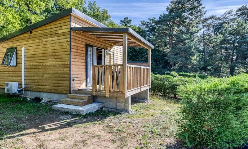 Le Coiroux - Mobil home - Cottage premium 2 chambres 4 personnes, Terrasse couverte, CLIM, TV, LV, 25 m² (2023)
