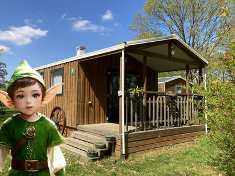 Le Lac ô Fées - Mobil home - Mobilhome 4 personnes - MORGANE ANA CASSANDRE Mobil-home Confort 31m² - 2 chambres sur parcelle >100m2