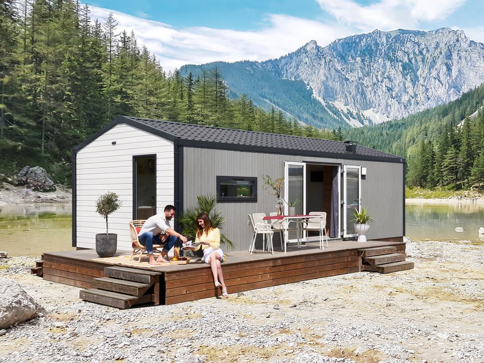 Bleu Mer - Mobil home - Mobilhome 4 personnes - BAHIA DUO 33 m² - PREMIUM - 2 Chambres