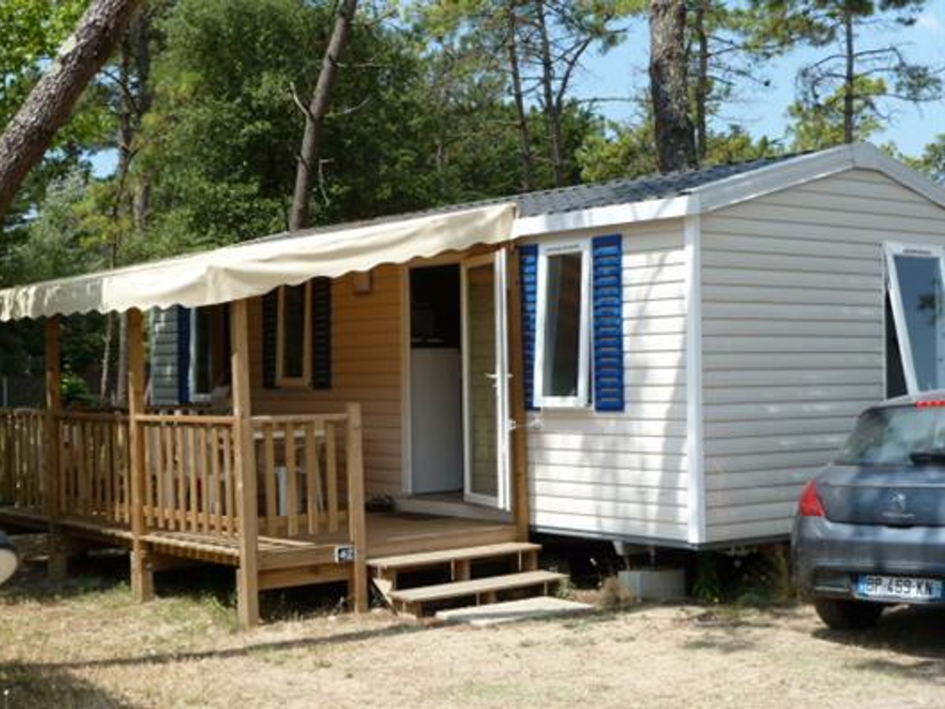 Les Samaras - Mobil home - TERRASSE