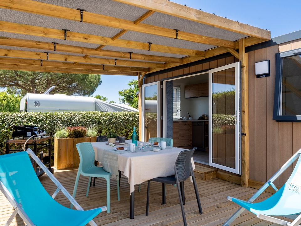 Campiotel des Dunes - Mobil home - Mobilhome 2 personnes - PREMIUM 1 chambre