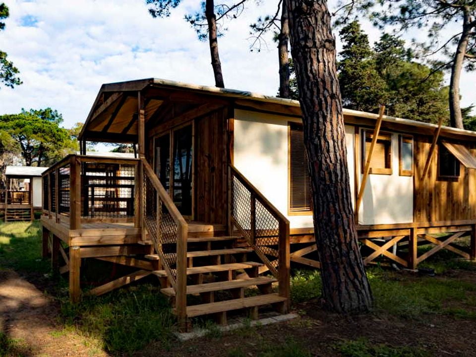 le Soleil des Bastides - Mobil home - Hébergement 4 personnes - Ecolodge Premium tout confort