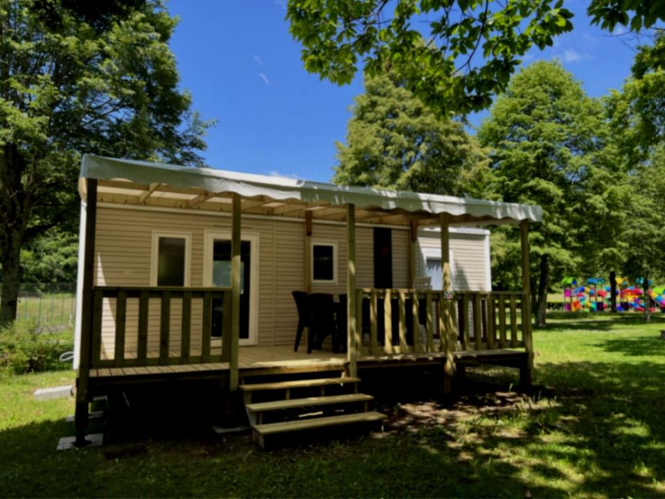 A l’Ombre des Tilleuls - Mobil home - Mobilhome 6 personnes - Mobil Home 3 Chambres Argent (8073)