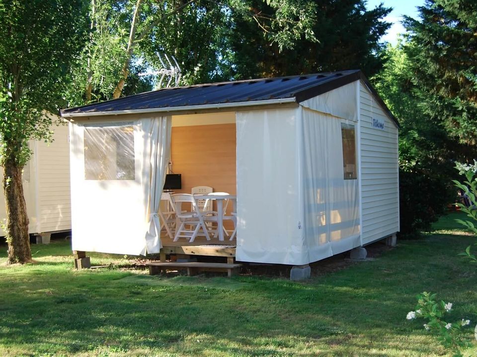 Les Mizottes - Bungalow - Bungalow toilé 5 personnes - Tit'Home 2 chambres 20,8 m²