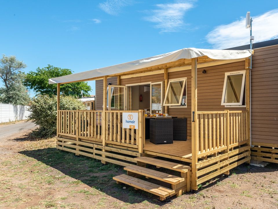 Park Umag - Mobil home - Mobilhome 6 personnes - Mobil-home | Premium | 3 Ch. | 6 Pers. | Terrasse Lounge | Clim. | TV