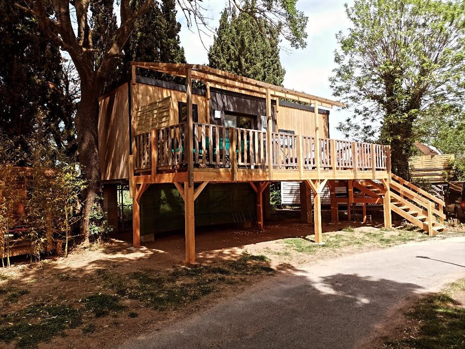 Le Moulin des Iscles - Mobil home - Mobilhome 6 personnes - Premium Luxe 40m² (2ch-4/6 pers.)