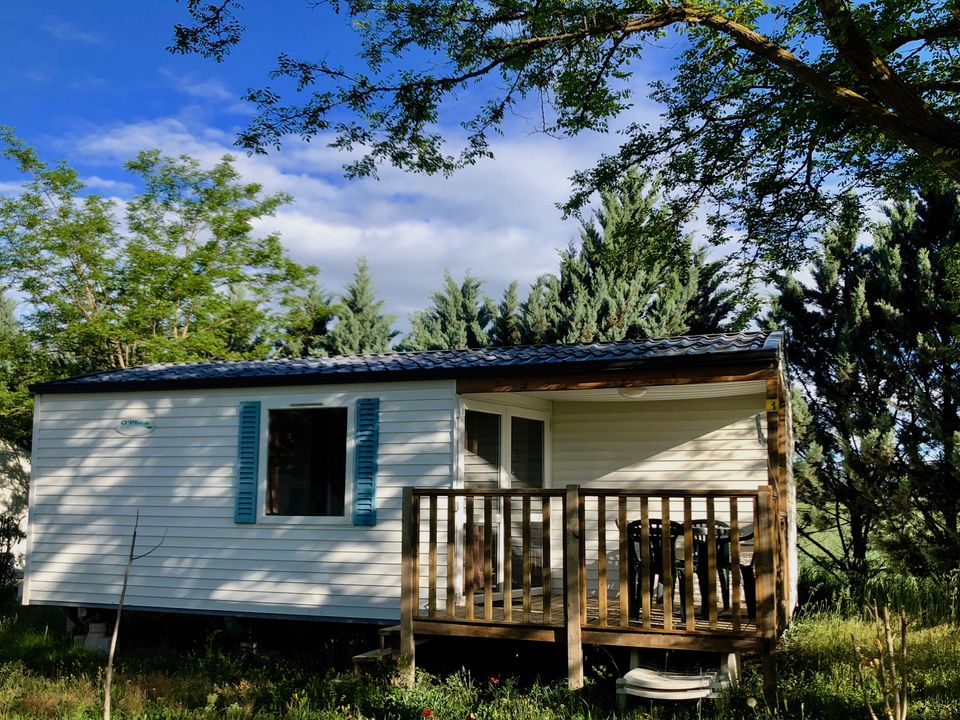 L'eau Vive - Mobil home - Mobilhome 4 personnes - Cigalou (Privilège) - 26m² 2 chambres